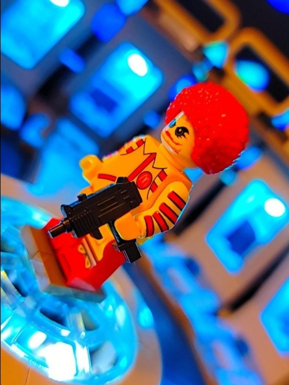 Batman Joker Minifigure Lego Compatible